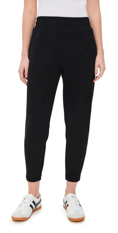 Varley Alana Slim Tapered Cuff Pants In Black