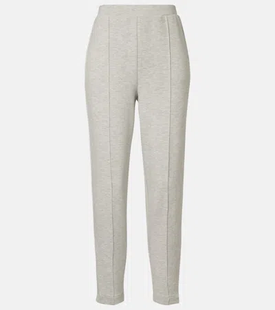 Varley The Slim Pintuck Sweatpants In Gray