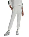 Varley The Slim Stripe Cuff Pants In White/navy/forest