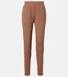 Varley The Slim Zip 29.5 Sweatpants In Brown