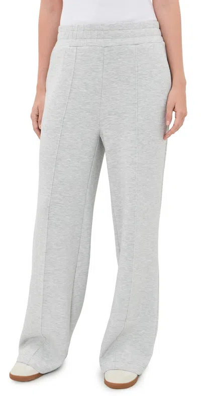 Varley The Wide Leg 30 Pants Light Grey Marl