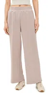 Varley The Wide Leg Pants 28 Taupe Marl In Taupe Marl