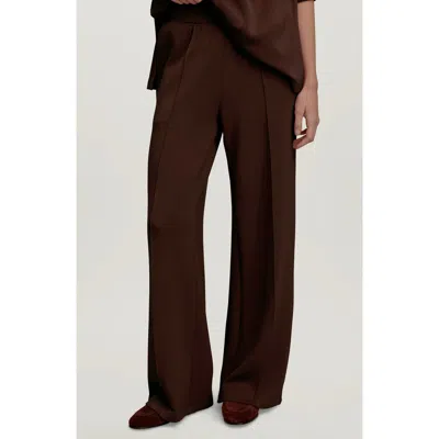 Varley The Wide Leg Pants In Brown