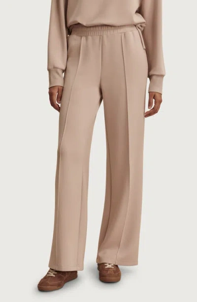 Varley The Wide Leg Pants In Brown
