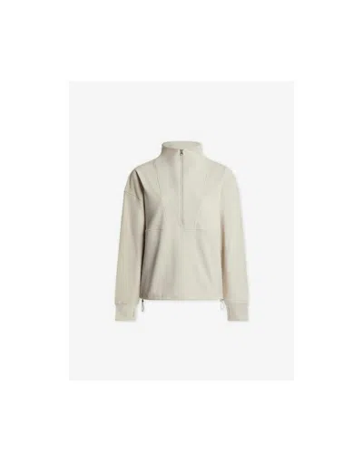 Varley Timberley Half-zip Sweatshirt In Cement Marl