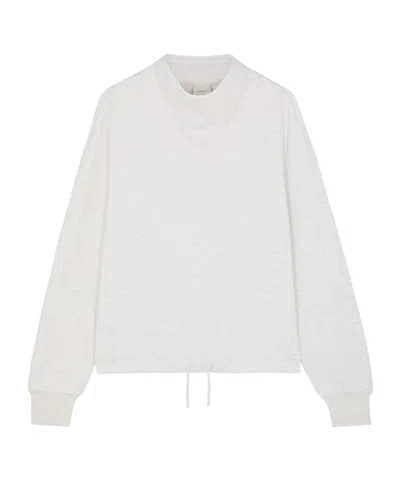 Varley Top Long-sleeve Oversized-fit In White