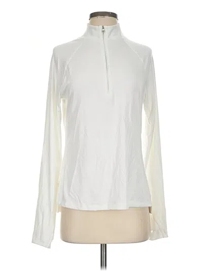 Pre-owned Varley Track Jacket In White