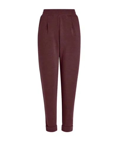 Varley Track Trousers In Burgundy