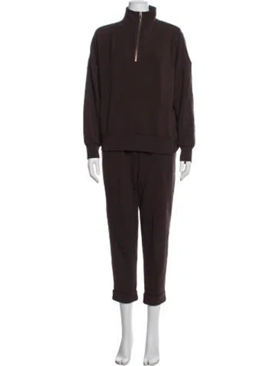 Pre-owned Varley Tracksuit In Brown
