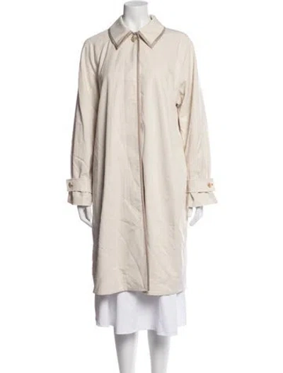 Pre-owned Varley Trench Coat In Neutrals