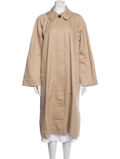 Pre-owned Varley Trench Coat In Neutrals