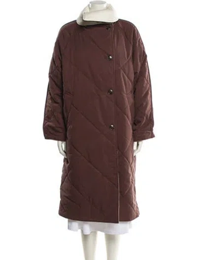 Pre-owned Varley Trench Coat W/ Tags In Brown