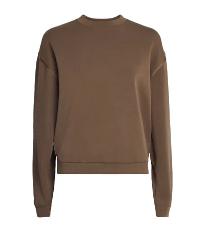 Varley Truesoft Coralie Sweatshirt In Brown