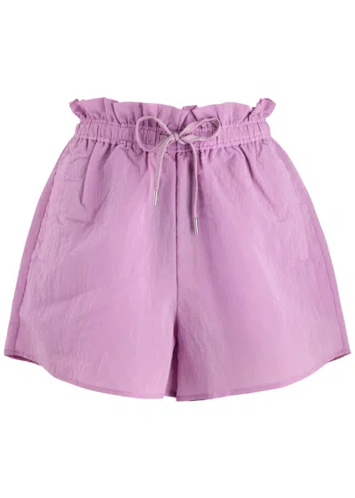 Varley Tulair Shell Shorts In Purple