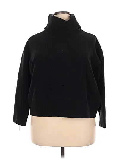 Pre-owned Varley Turtleneck Sweater In Black