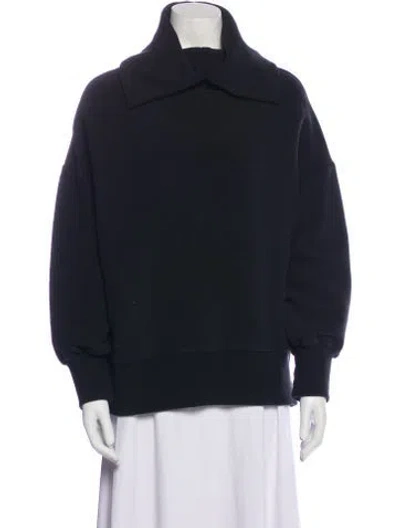 Pre-owned Varley Turtleneck Sweater In Black
