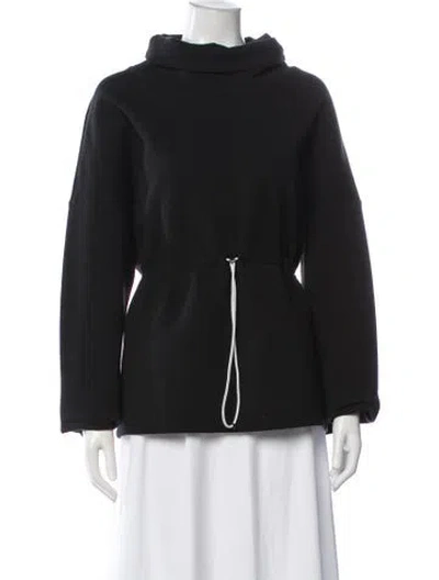 Pre-owned Varley Turtleneck Sweater In Black