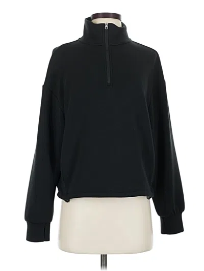 Pre-owned Varley Turtleneck Sweater In Black
