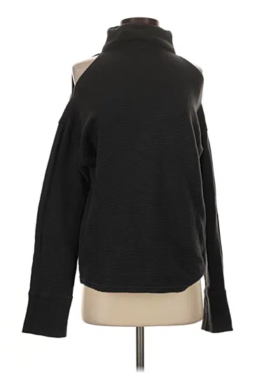 Pre-owned Varley Turtleneck Sweater In Black