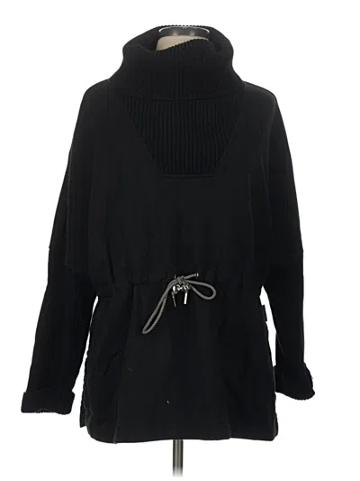 Pre-owned Varley Turtleneck Sweater In Black