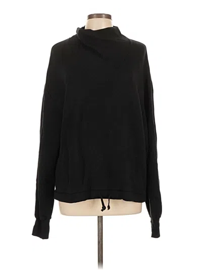 Pre-owned Varley Turtleneck Sweater In Black