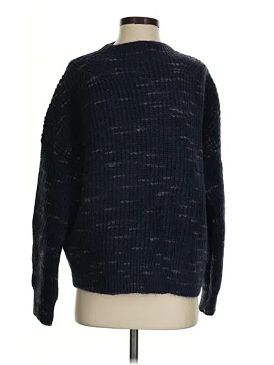 Pre-owned Varley Turtleneck Sweater In Blue