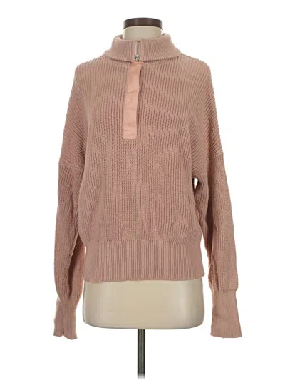 Pre-owned Varley Turtleneck Sweater In Brown