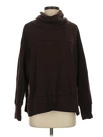 Pre-owned Varley Turtleneck Sweater In Brown