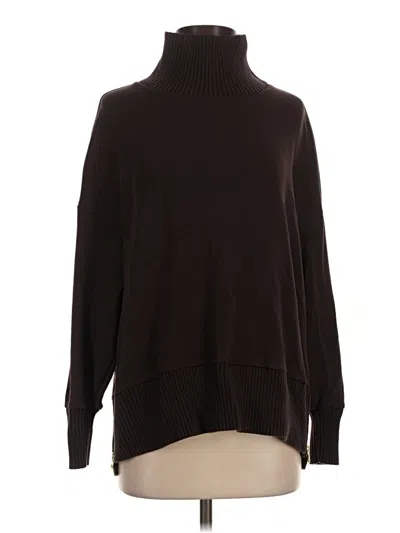 Pre-owned Varley Turtleneck Sweater In Brown