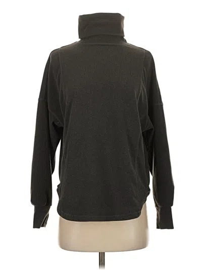 Pre-owned Varley Turtleneck Sweater In Gray