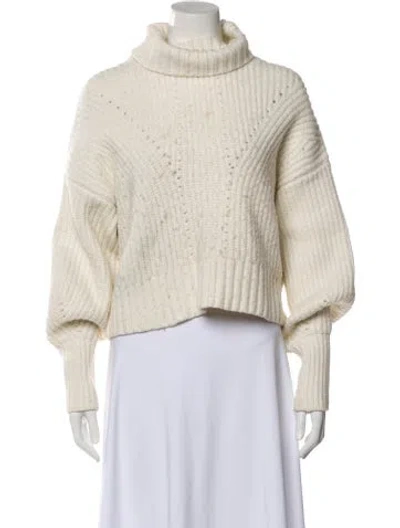 Pre-owned Varley Turtleneck Sweater In Gray