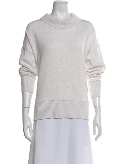 Pre-owned Varley Turtleneck Sweater In Gray