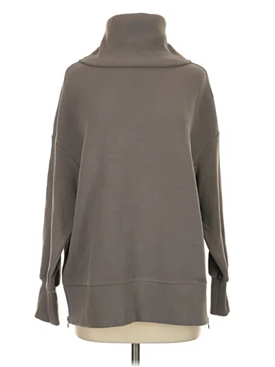 Pre-owned Varley Turtleneck Sweater In Gray
