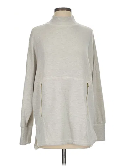 Pre-owned Varley Turtleneck Sweater In Gray