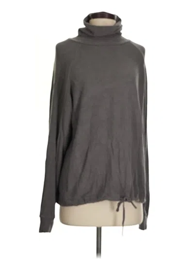 Pre-owned Varley Turtleneck Sweater In Gray