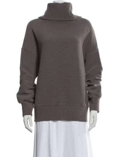 Pre-owned Varley Turtleneck Sweater In Grey