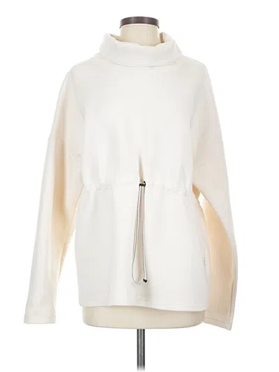 Pre-owned Varley Turtleneck Sweater In Ivory