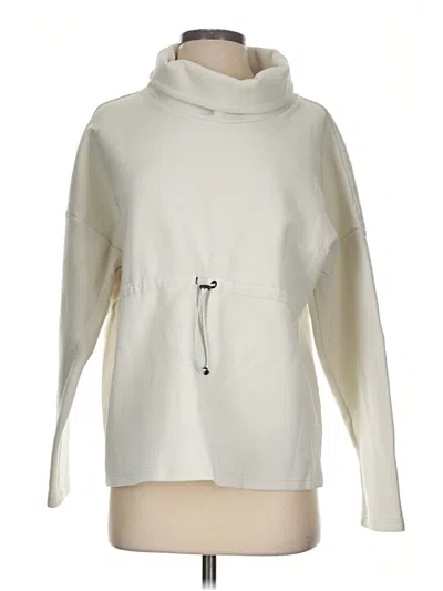 Pre-owned Varley Turtleneck Sweater In Ivory