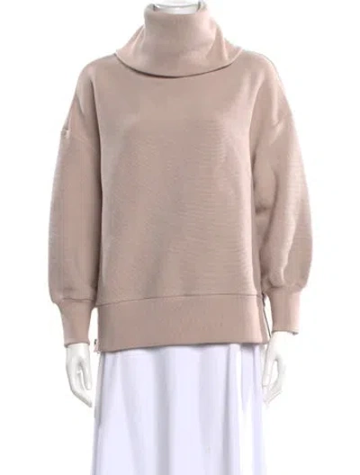 Pre-owned Varley Turtleneck Sweater In Neutral