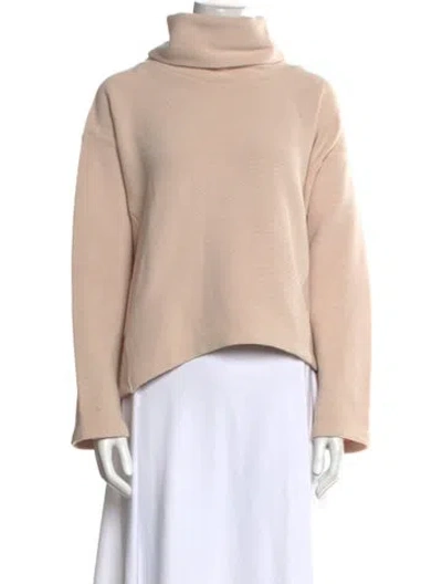 Pre-owned Varley Turtleneck Sweater In Neutral