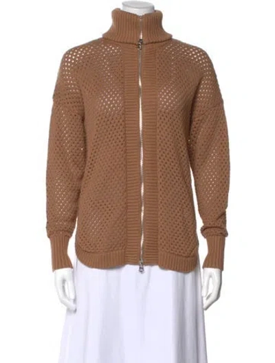 Pre-owned Varley Turtleneck Sweater In Neutral