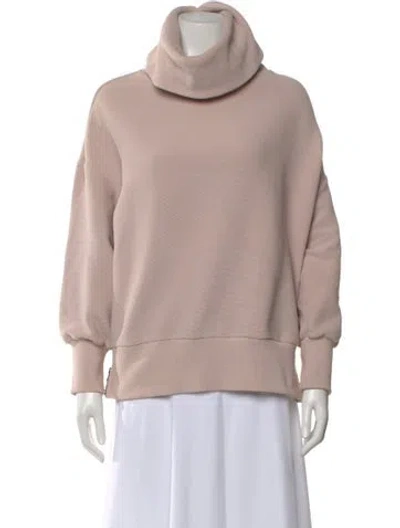 Pre-owned Varley Turtleneck Sweater In Neutral