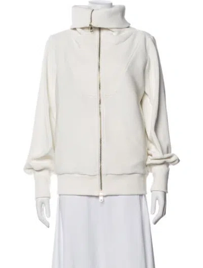 Pre-owned Varley Turtleneck Sweater In Neutral