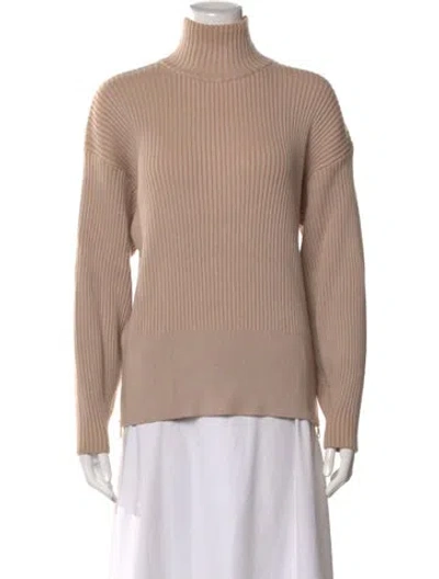 Pre-owned Varley Turtleneck Sweater In Neutral
