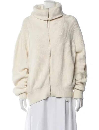 Pre-owned Varley Turtleneck Sweater In Neutrals