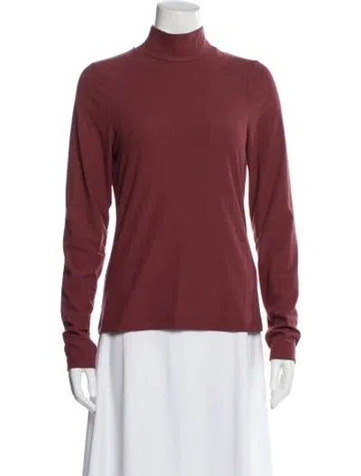 Pre-owned Varley Turtleneck Sweater In Pink