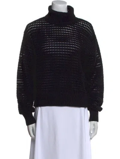 Pre-owned Varley Turtleneck Sweater W/ Tags In Black