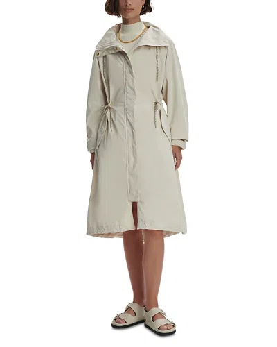 Varley Tybalt Long Rain Parka In Birch
