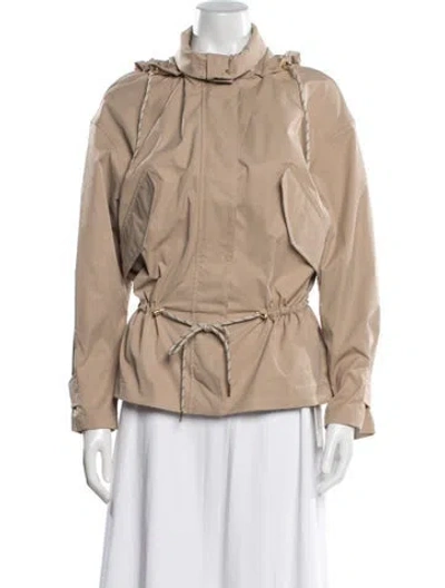 Pre-owned Varley Utility Jacket In Neutral