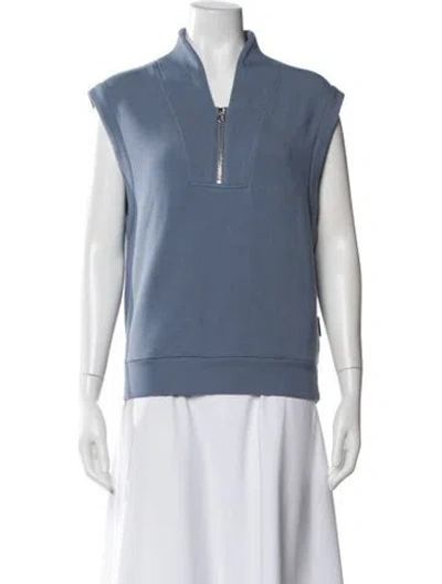 Pre-owned Varley Vest In Blue